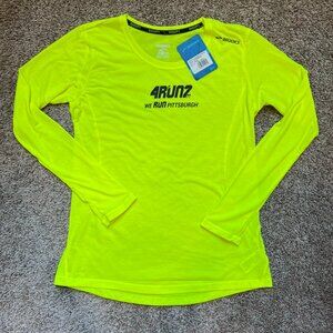 Brooks x 4Run2 Pittsburgh Distance Long Sleeve in Nightlife